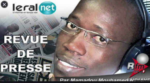 Revue de presse de Rfm du lundi 09 novembre 2020 avec Mamadou Mouhamed Ndiaye