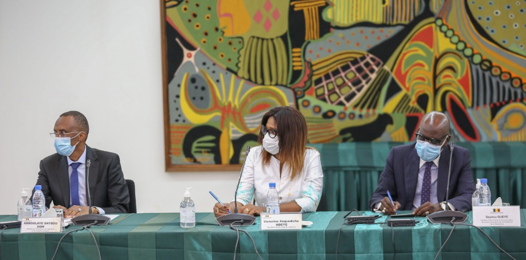 En images, la remise du Rapport du Programme décennal des inondations