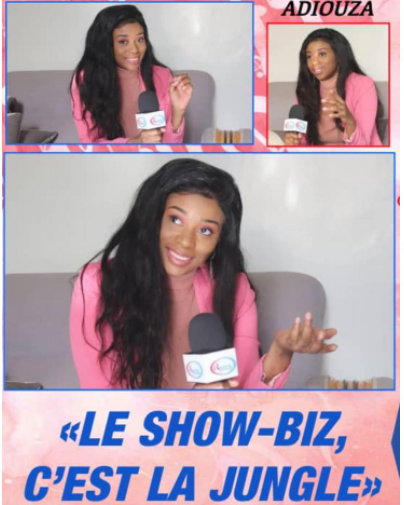 Adiouza : «Le show-biz, c’est la jungle»