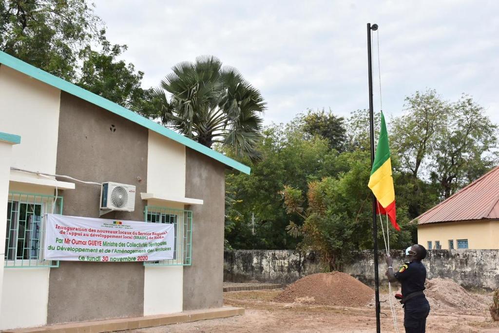 Kolda- Inauguration des nouveaux locaux du Service régional d’Appui au Développement local par le Ministre Oumar Guèye