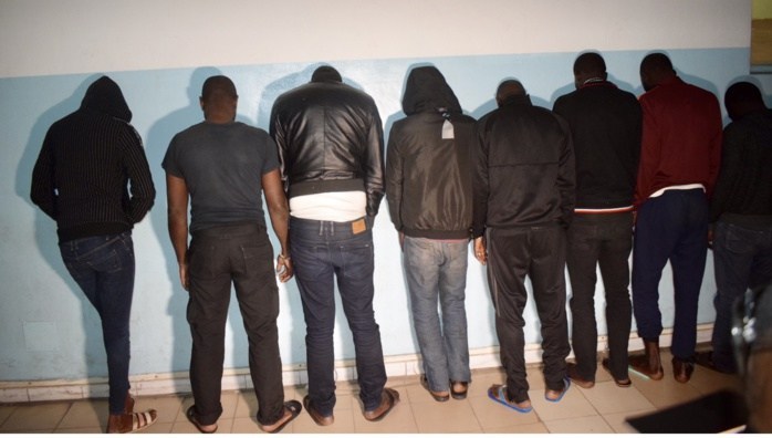 Guinaw rails: 5 dealers arrêtés