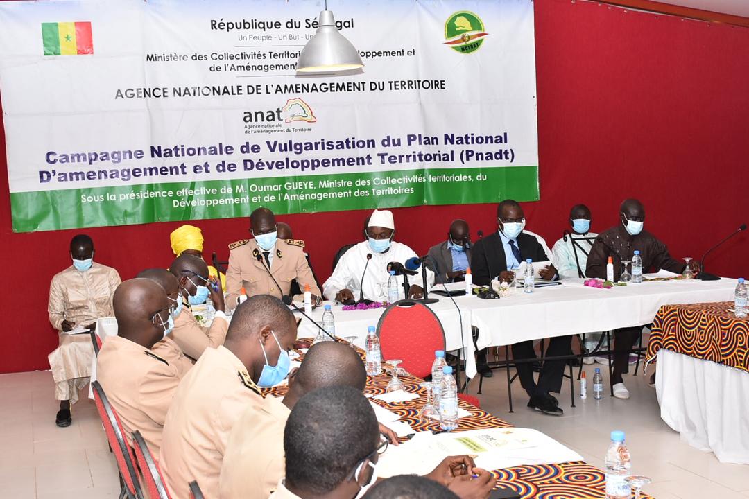 SAINT- LOUIS: CAMPAGNE DE VULGARISATION DU PNADT AVEC LE MINISTRE OUMAR GUEYE