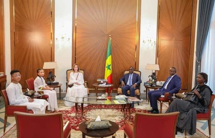 Audience - En images, la famille de Papa Bouba Diop reçue par Macky Sall