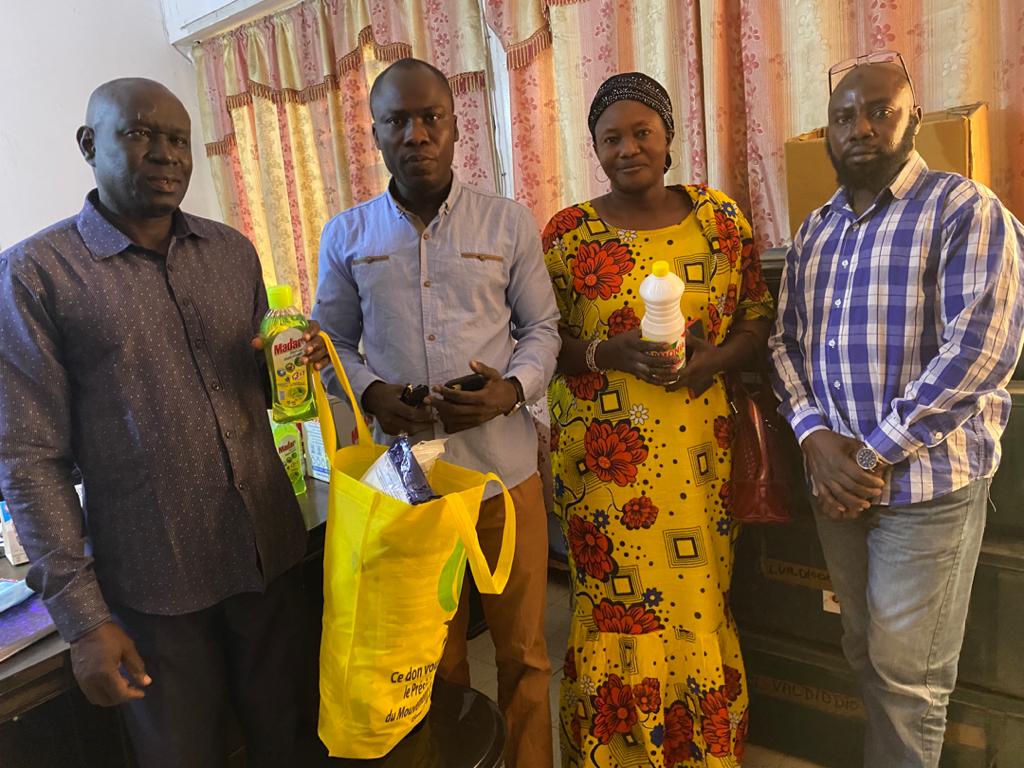 Kaolack - Pape Samba Sène, président de WAR, "blinde" les élèves contre la Covid-19