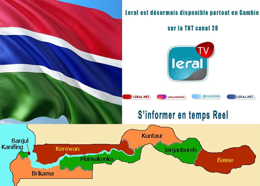 Conquête de l’espace audiovisuel: Leral Tv pénètre en Gambie sur le Canal 28