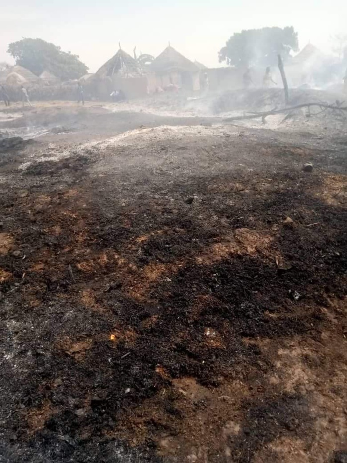 Koungheul: un incendie ravage 19 concessions de Maka Yop