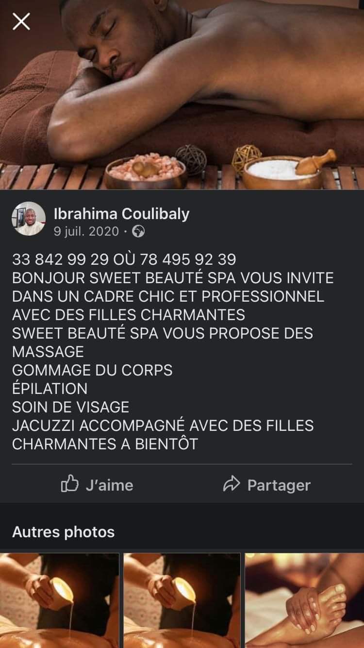 Voici les annonces facebook du mari de Ndeye Khady Ndiaye Coulibaly alias Fina Coulibaly