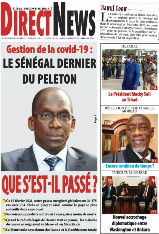 Traitement tendancieux de l’information: Pape Diogoye Faye de "Direct News" s’acharne sur Diouf Sarr