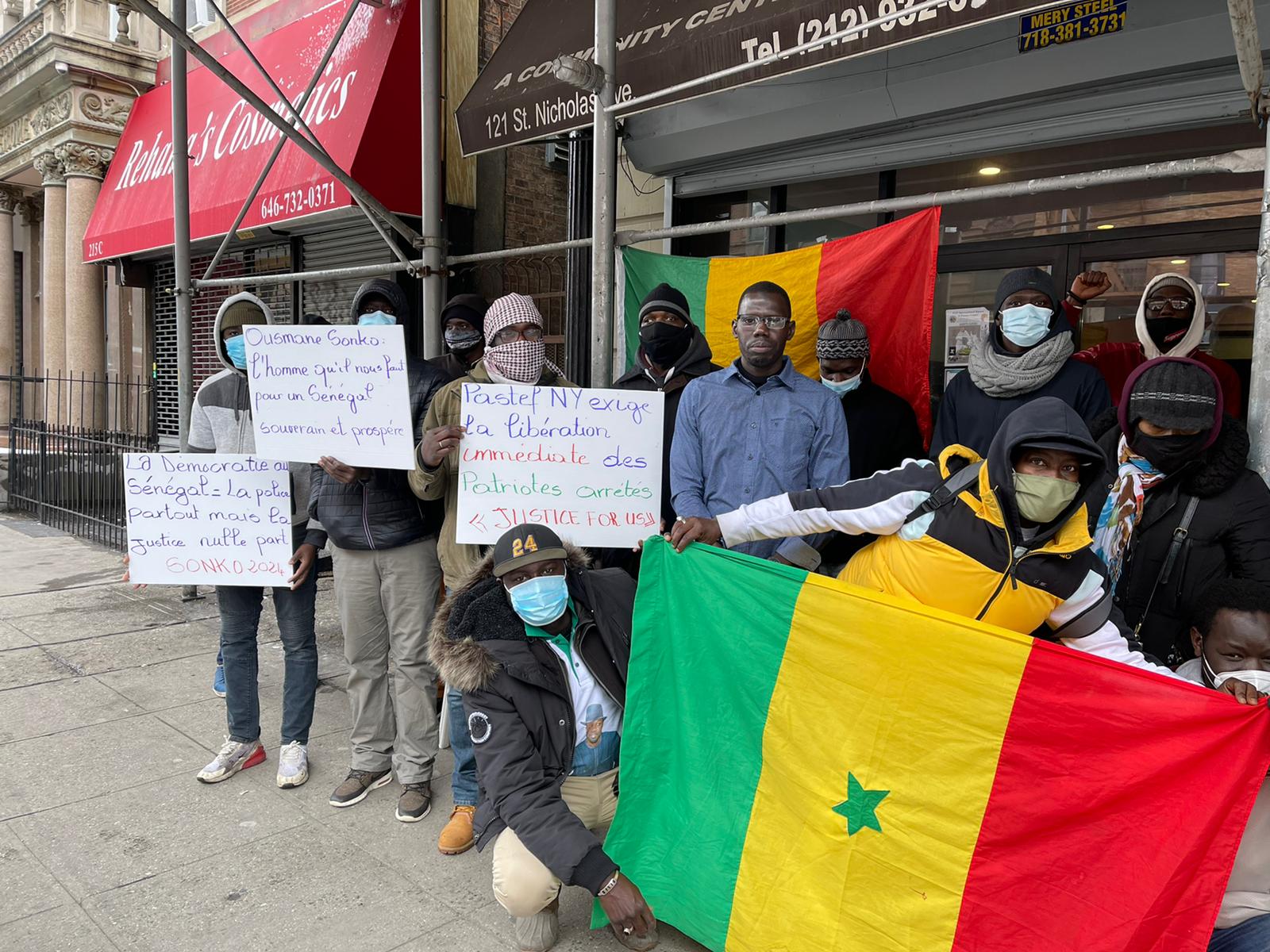 Affaire Ousmane Sonko: Les Patriotes de New York vent debout contre le régime