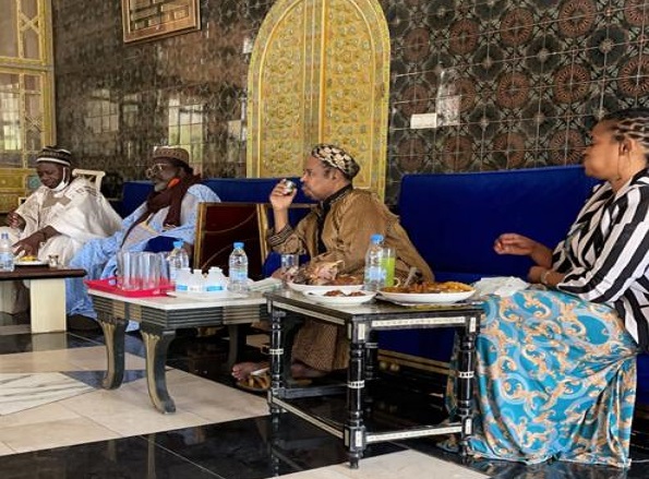 Entretien au Palais Ahmadyana: Dr. Ahmed Khalifa Niasse a reçu l’Imam de la Grande Mosquée de Médina Baye
