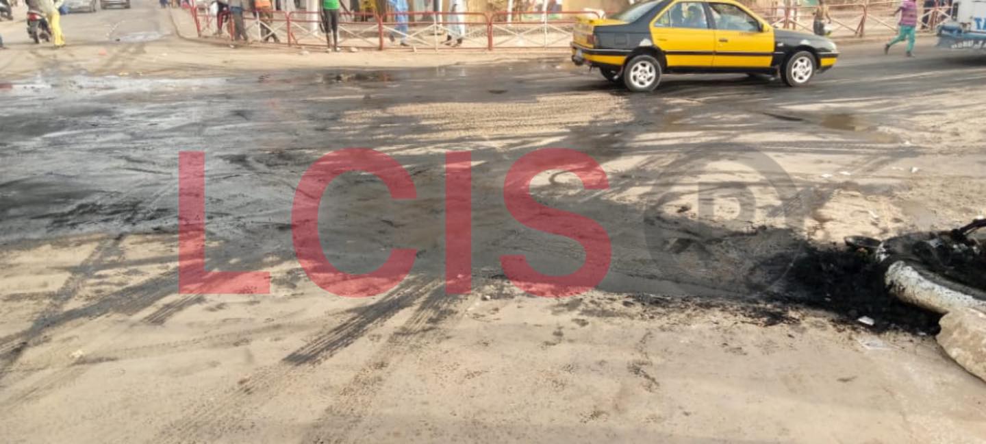 Dior : Les policiers et sapeurs ont metrisé la situation aux parcelles pour l’instant. Dior : Les policiers et sapeurs ont metrisé la situation aux parcelles pour l’instant.