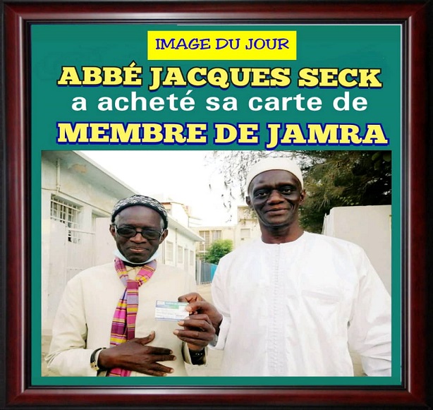 Un membre de marque à Jamra: Prêtre-Musulman et un Imam-Chrétien, Abbé Jacques Seck adhère
