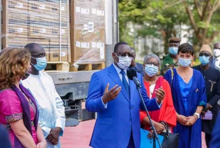 Initiative Covax: Macky Sall a réceptionné le premier lot de vaccins