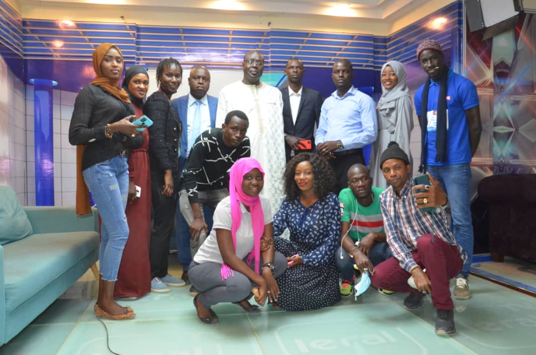 PHOTOS / En visite de remerciements: Boubacar Sèye, Horizons Sans Frontières loue le travail remarquable de Leral TV