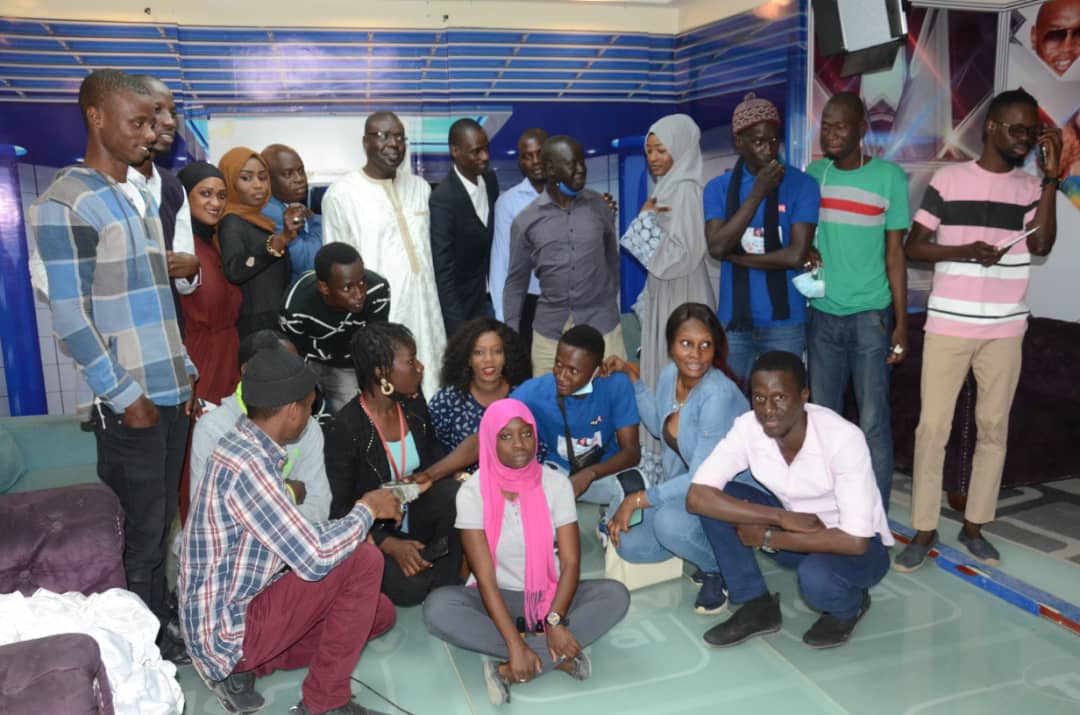 PHOTOS / En visite de remerciements: Boubacar Sèye, Horizons Sans Frontières loue le travail remarquable de Leral TV
