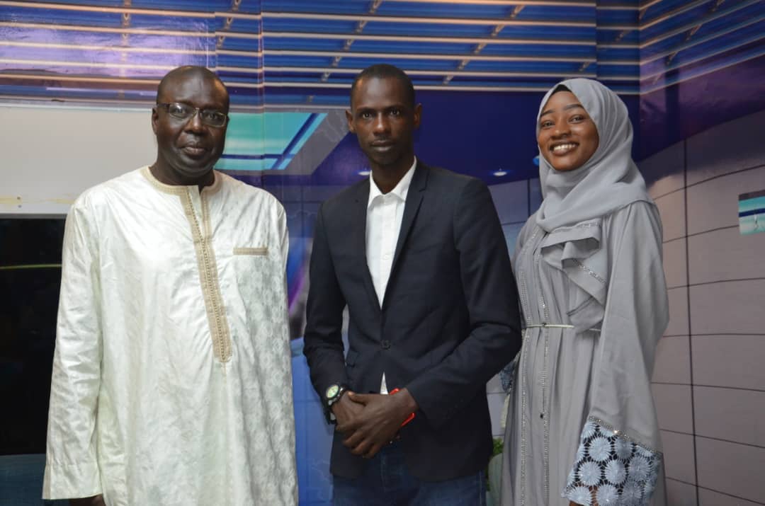 PHOTOS / En visite de remerciements: Boubacar Sèye, Horizons Sans Frontières loue le travail remarquable de Leral TV