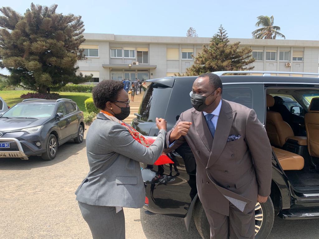 Signature du mandat de levée de fonds entre la Sar et Africa Finance corporation Signature du mandat de levée de fonds entre la Sar et Africa Finance corporation