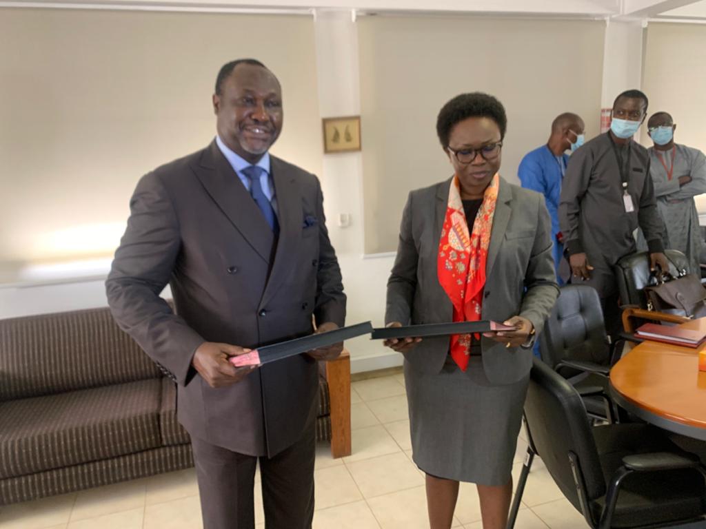 Signature du mandat de levée de fonds entre la Sar et Africa Finance corporation Signature du mandat de levée de fonds entre la Sar et Africa Finance corporation