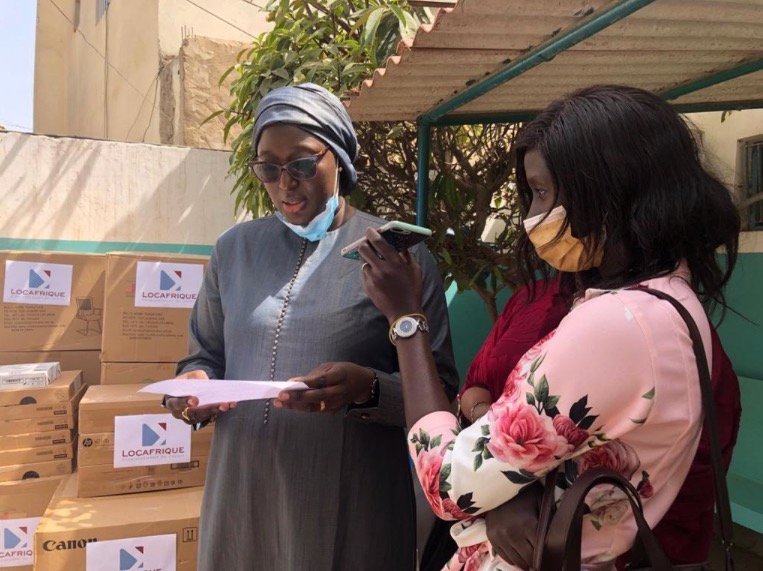 Locafrique équipe l’hôpital Philippe Maguilène Senghor