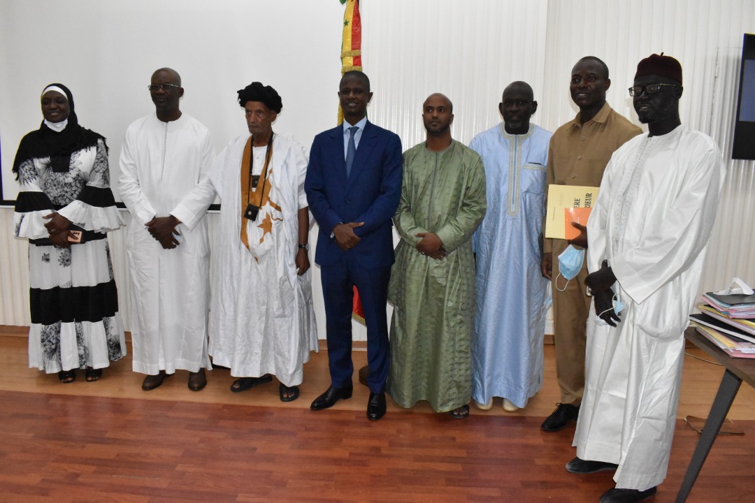Le ministre de l'Intérieur Antoine Diome a reçu le Khalife Général des Khadres, Cheikh Ayah Aïdara