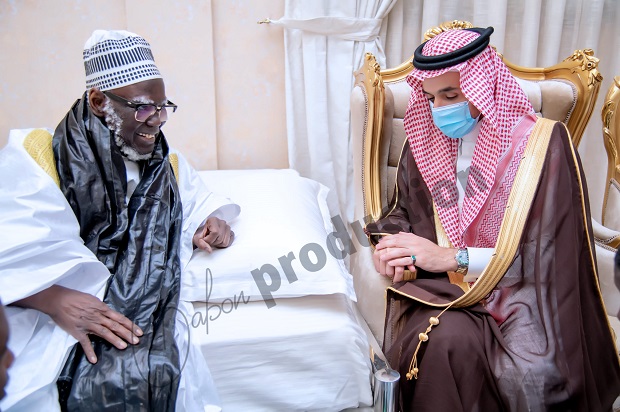 Touba: Youssouf Gazzar en visite chez Serigne Mountakha Bassirou Mbacké