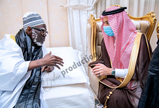 Touba: Youssouf Gazzar en visite chez Serigne Mountakha Bassirou Mbacké