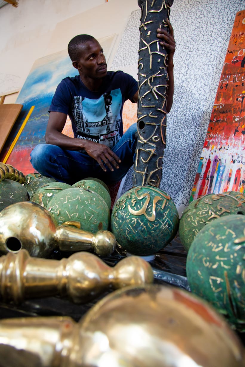 L'artiste Mbaye Babacar Diouf présente "Perles de lumière ", en première au Sénégal, du 1er au 10 mai 2021