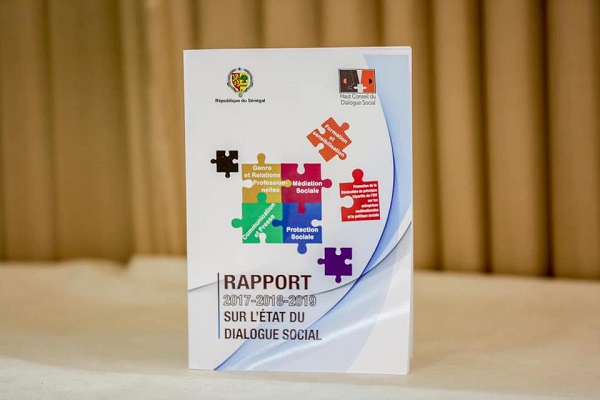 Remise du rapport 2017-2019 du HCDS: De la nécessité de faire du dialogue, un outil de promotion de l'équité sociale et territoriale 