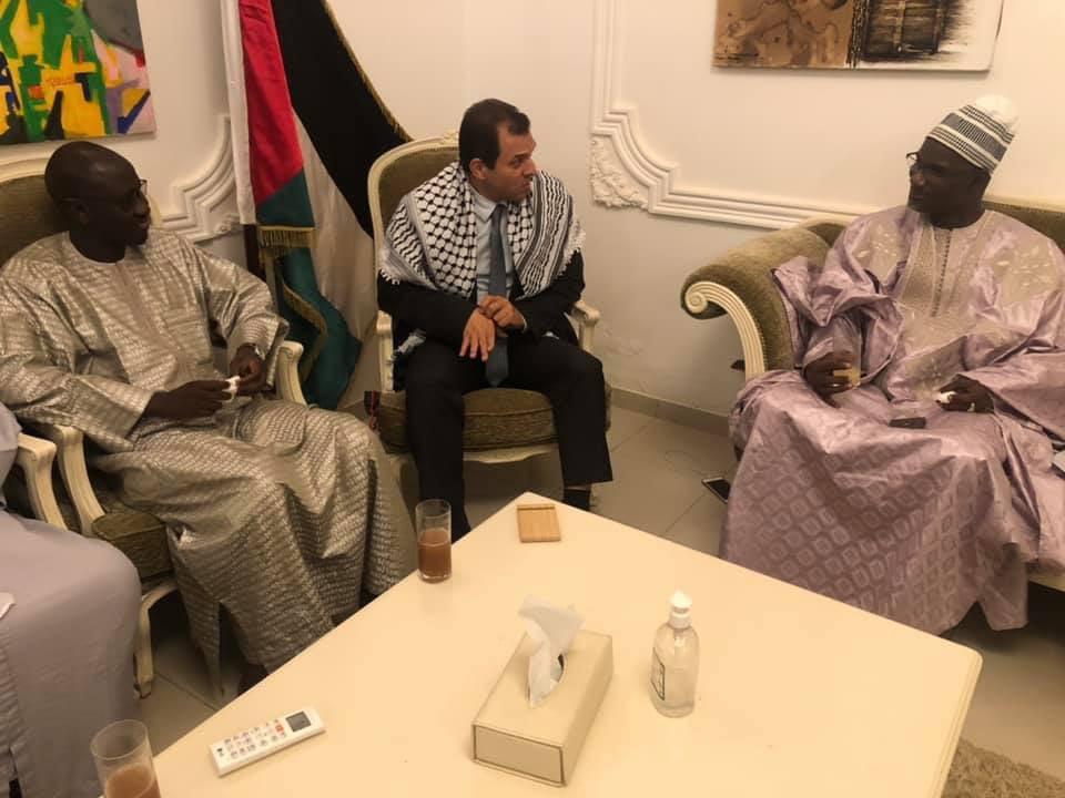 Situation en Palestine: Le Khalife général des Mourides envoie une délégation chez l'Ambassadeur de l'autorité palestinienne au Sénégal...