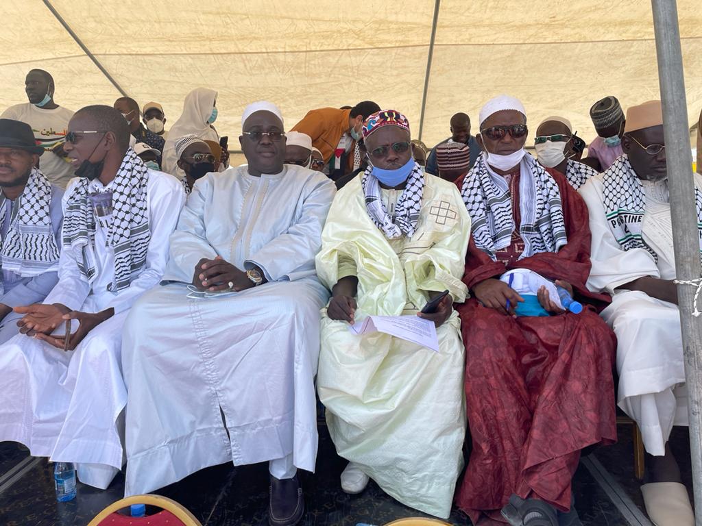 Marche de soutien au peuple palestinien: Le président de la République envoie une délégation (Photos) Marche de soutien au peuple palestinien: Le président de la République envoie une délégation (Photos)