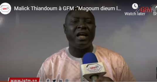 Malick Thiandoum: « Si j’ai décidé de rejoindre le GFM, c’est par rapport à ma vision »