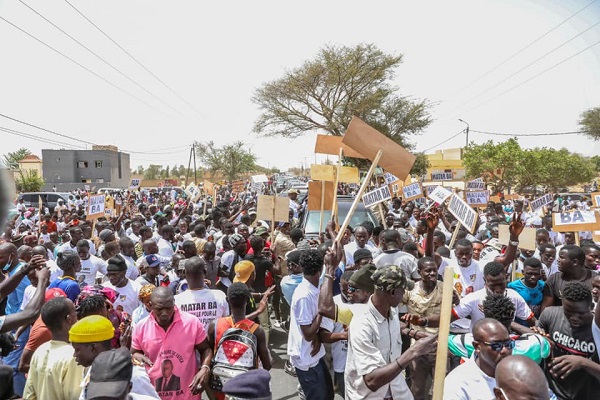 Tournée économique: Voici les images de l’arrivée de Macky Sall à Fatick