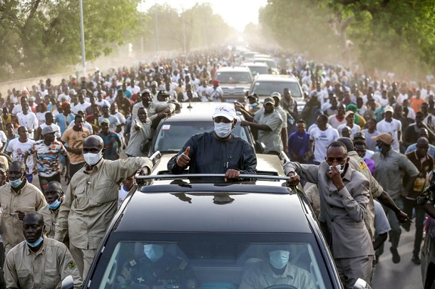 Arrivée à Kaffrine : une marée humaine à l’accueil du président Macky Sall