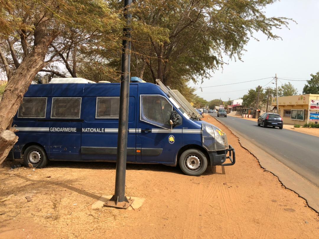 PHOTOS / Nianing: Un important dispositif sécuritaire déployé sur le terrain