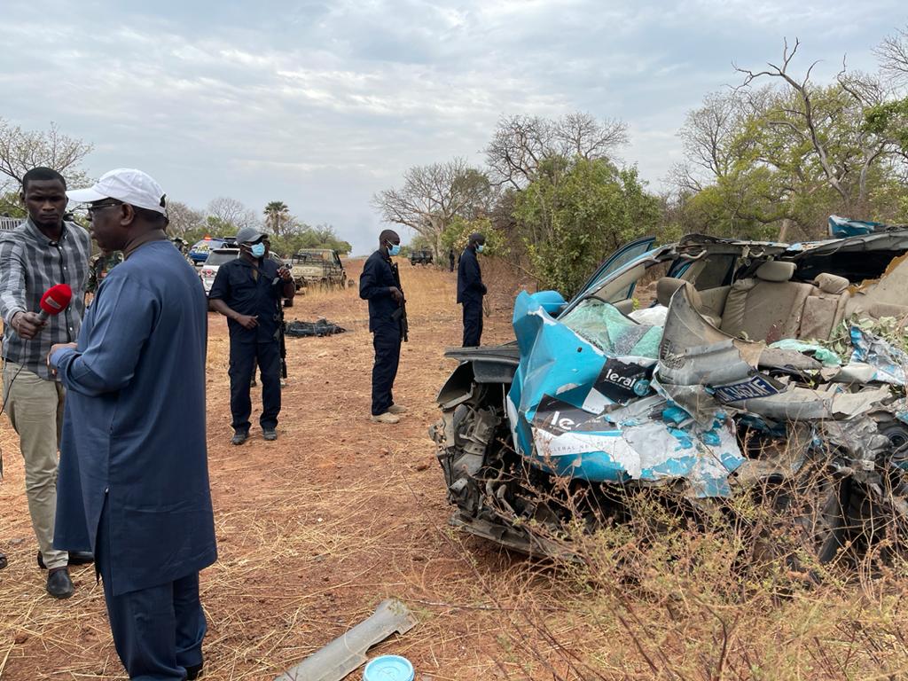 Drame de Kédougou: Macky Sall sur les lieux avec Me Sidiki Kaba