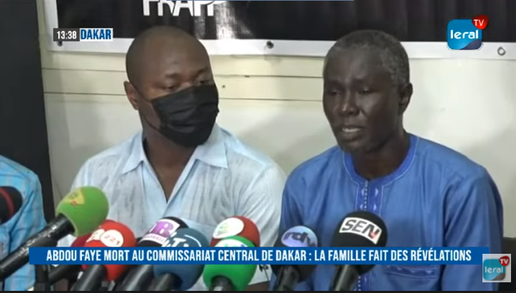 [REPLAY- LERAL TV]  Affaire Boy Djinné, Abdou Faye décédé au Commissariat central de Dakar: La famille fait des révélations
