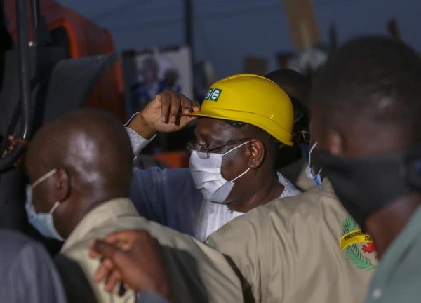 Infrastructures : Macky SALL a procédé, hier,  à l’inauguration du tronçon Taredji-Podor