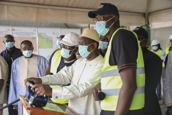 Ndioum: Le chef de l’Etat a lancé hier les travaux de la dorsale électrique Ndioum – Linguère