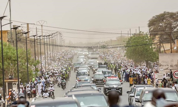 Ndioum: Le chef de l’Etat a lancé hier les travaux de la dorsale électrique Ndioum – Linguère