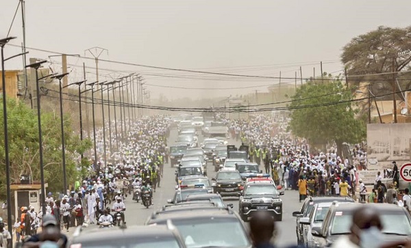 Ndioum: Le chef de l’Etat a lancé hier les travaux de la dorsale électrique Ndioum – Linguère