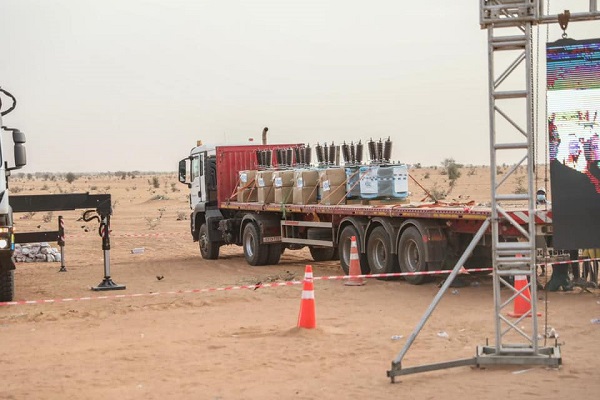 Ndioum: Le chef de l’Etat a lancé hier les travaux de la dorsale électrique Ndioum – Linguère