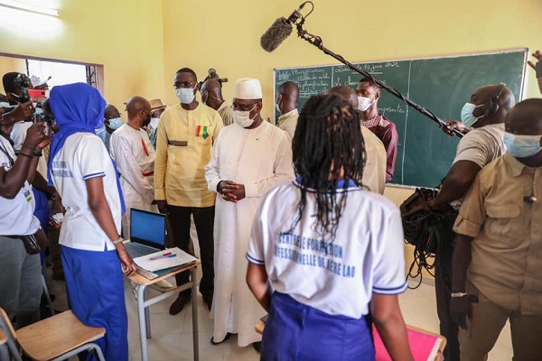 Aéro Lao: Le Président Macky Sall a inauguré le Centre départemental de Formation Technique et Professionnelle