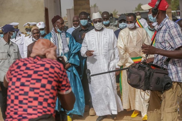 Visite du Président Macky Sall au Centre de recherche de Ganguel Souley: Les travaux en bonne voie…