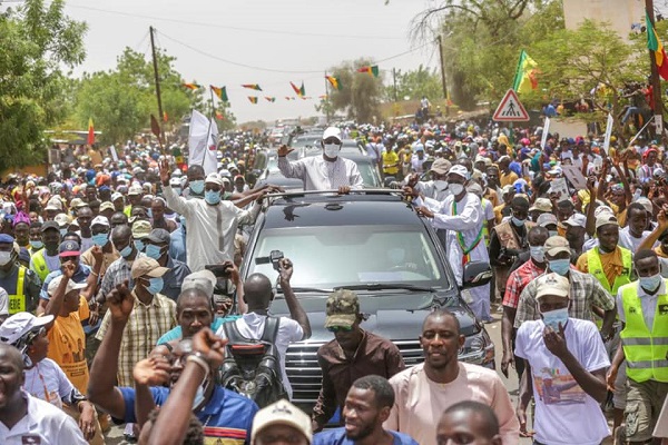 Etapes d’Ogo et de Danthiadi: Macky Sall accueilli par une foule enthousiaste