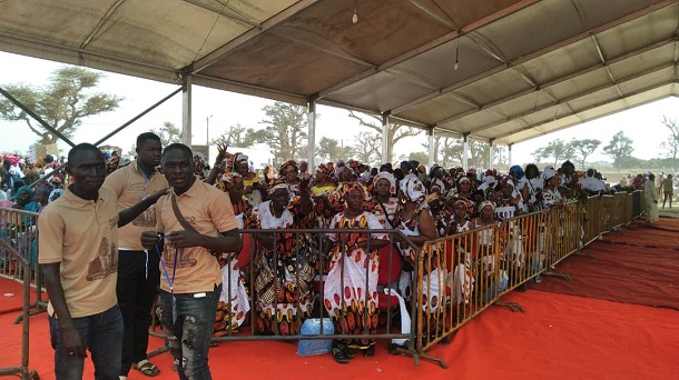 Malicounda: Il y avait du monde à la cérémonie d'investiture de M. Maguette Sène