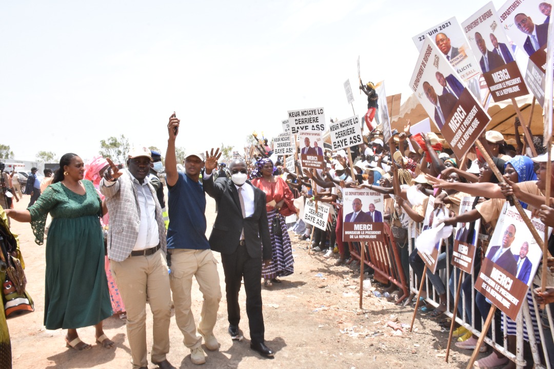 Inauguration du Datacenter de Diamniadio: Le maire de Sangalkam, Oumar Guèye, a gagné le pari de la mobilisation