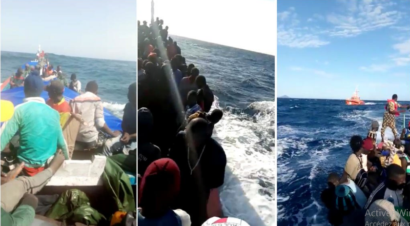 Emigration clandestine vers l’Espagne: 2 naufrages en mer en moins de 48 heures avec 42 morts