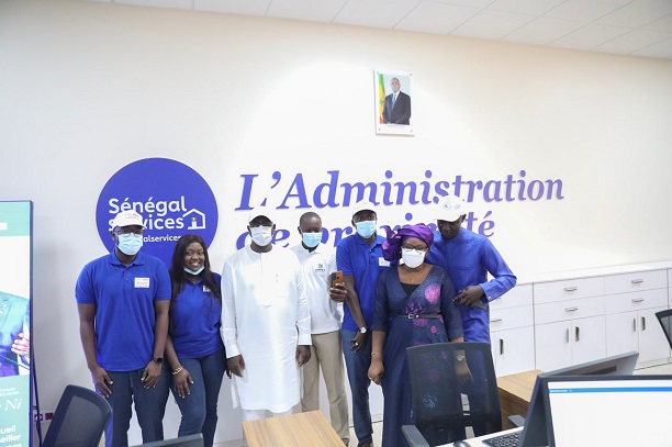 Guichets uniques Pôle emploi et entrepreneuriat: Macky Sall a inauguré l'espace "Sénégal Services" de Thiès