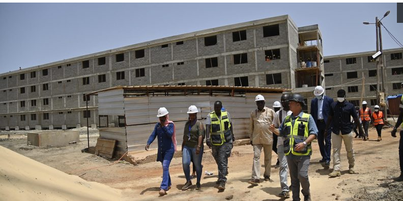 Université Amadou Makhtar Mbow : 90% du gros œuvre bouclés