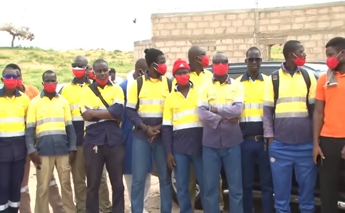 Mines et Géologie: Le ministre Oumar Sarr a échangé avec les travailleurs licenciés par GCO